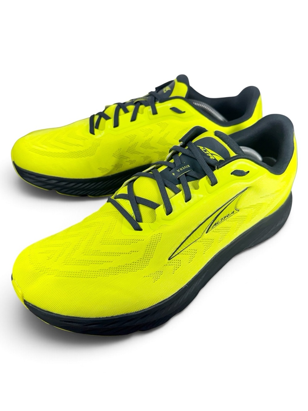 Altra Mens Rivera 4 Men’s Size 11.5 Yellow Mesh Running Sneakers AL0A85PB330